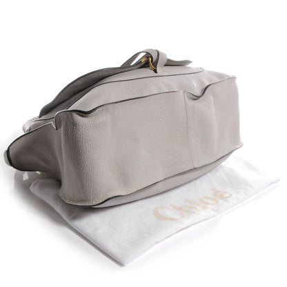 Chloe Calfskin Large Marcie Satchel Dove 4 of 9