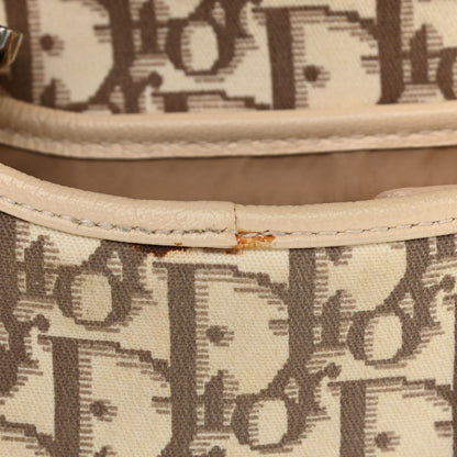 Christian Dior Monogram Vintage Flowers Saddle Bag Beige 12 of 14