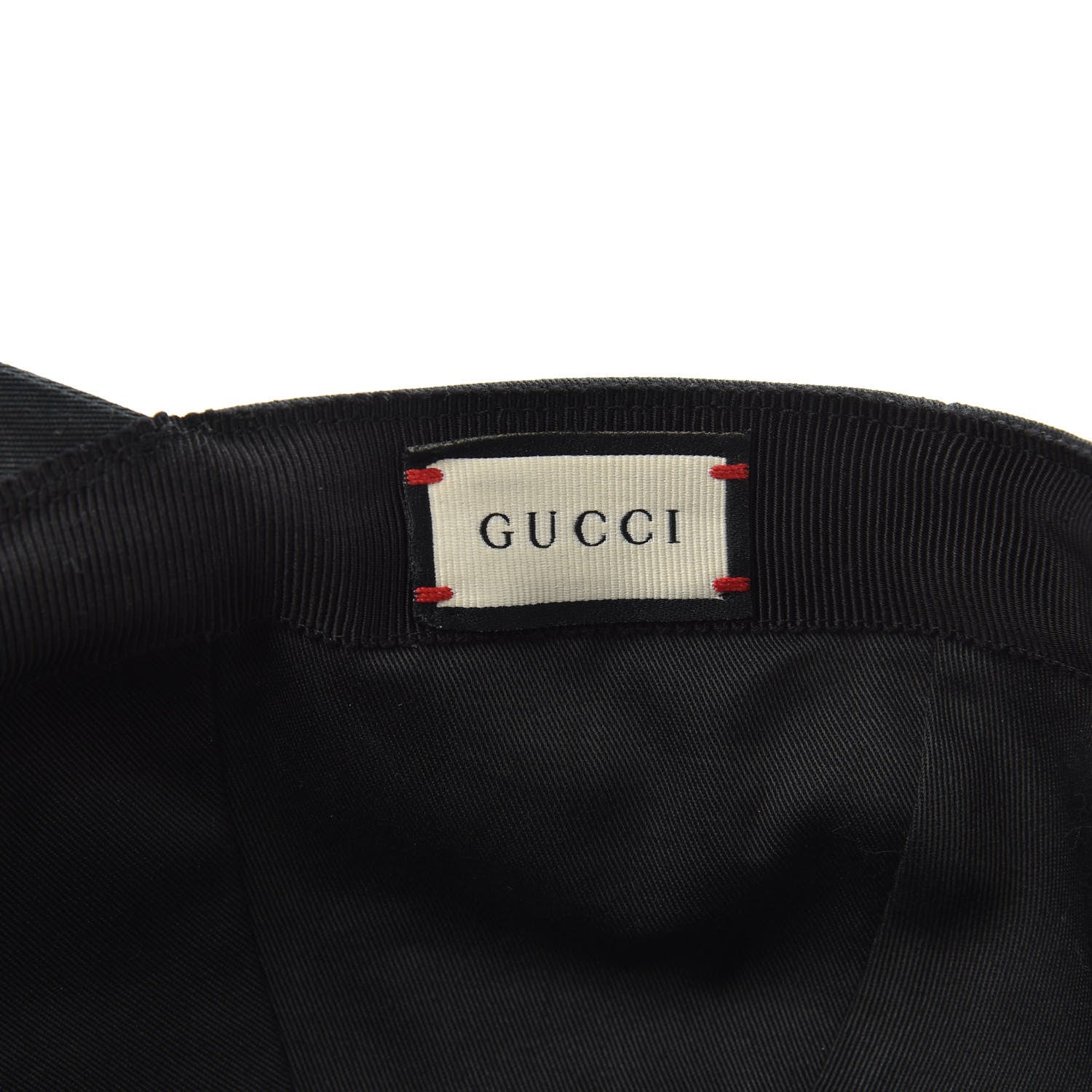 Gucci Cotton Baseball Hat XS Black 5 of 7