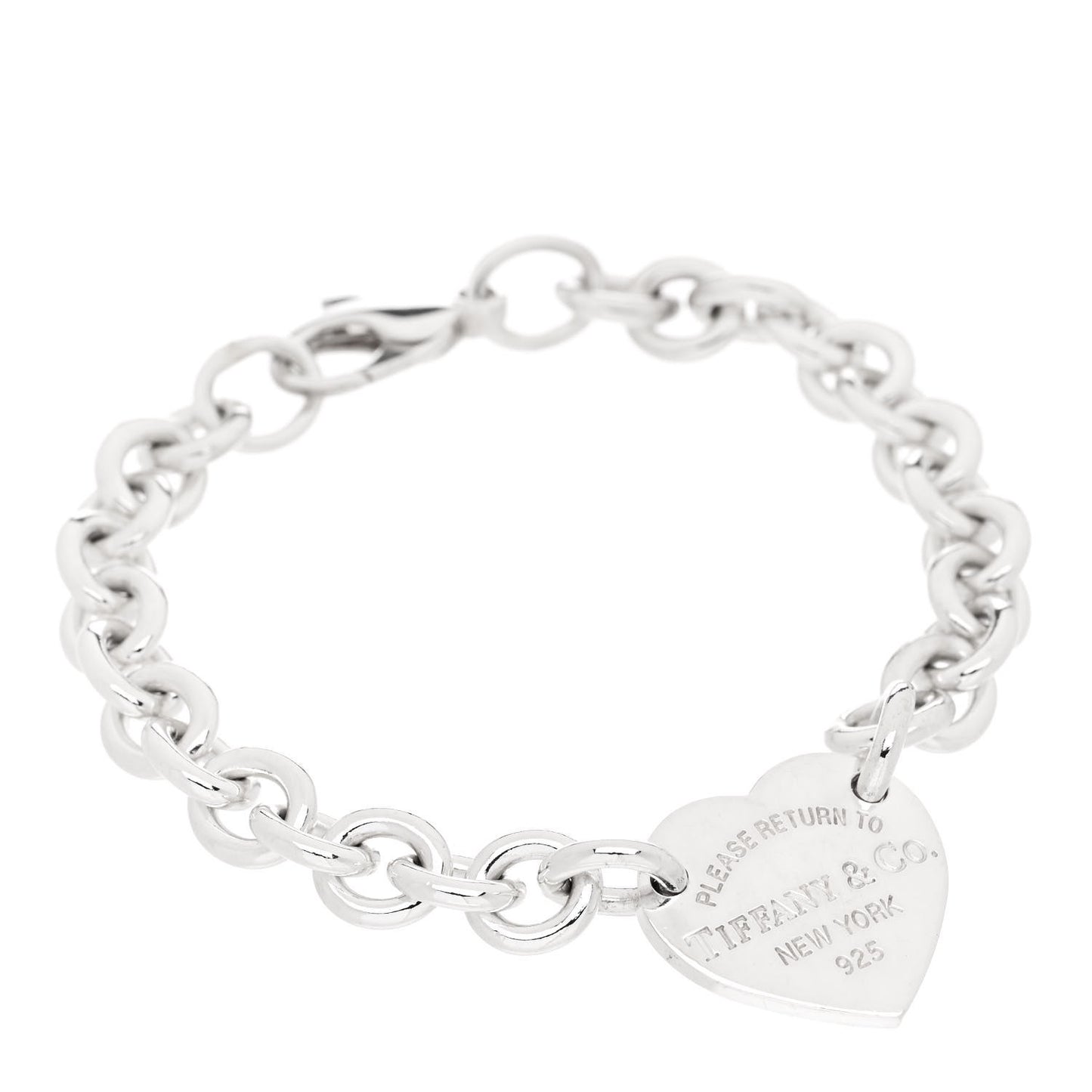 Sterling Silver Return to Tiffany Heart Tag Bracelet