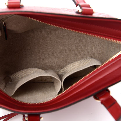 Gucci Microguccissima Small Bree Tote Red 5 of 10