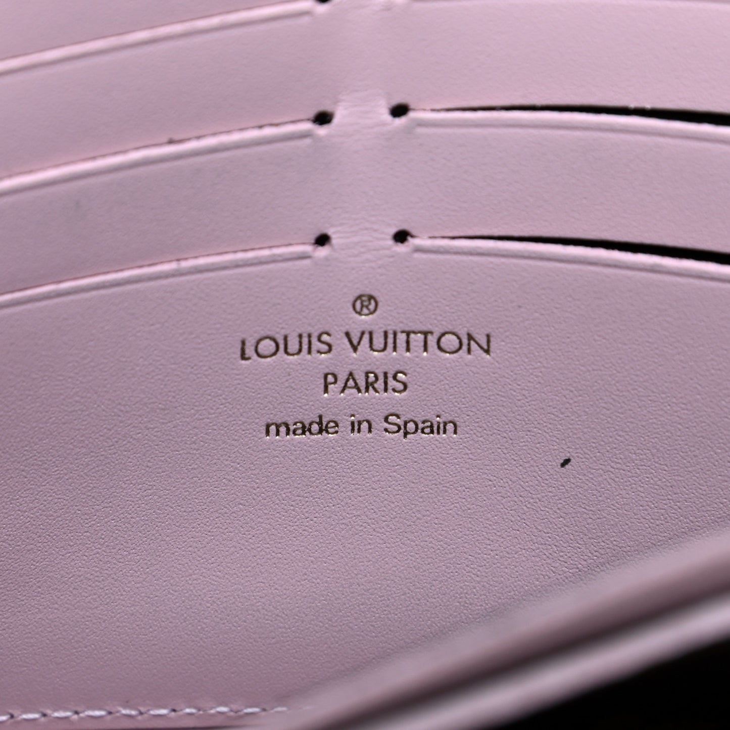 Monogram Flore Wallet Rose Ballerine
