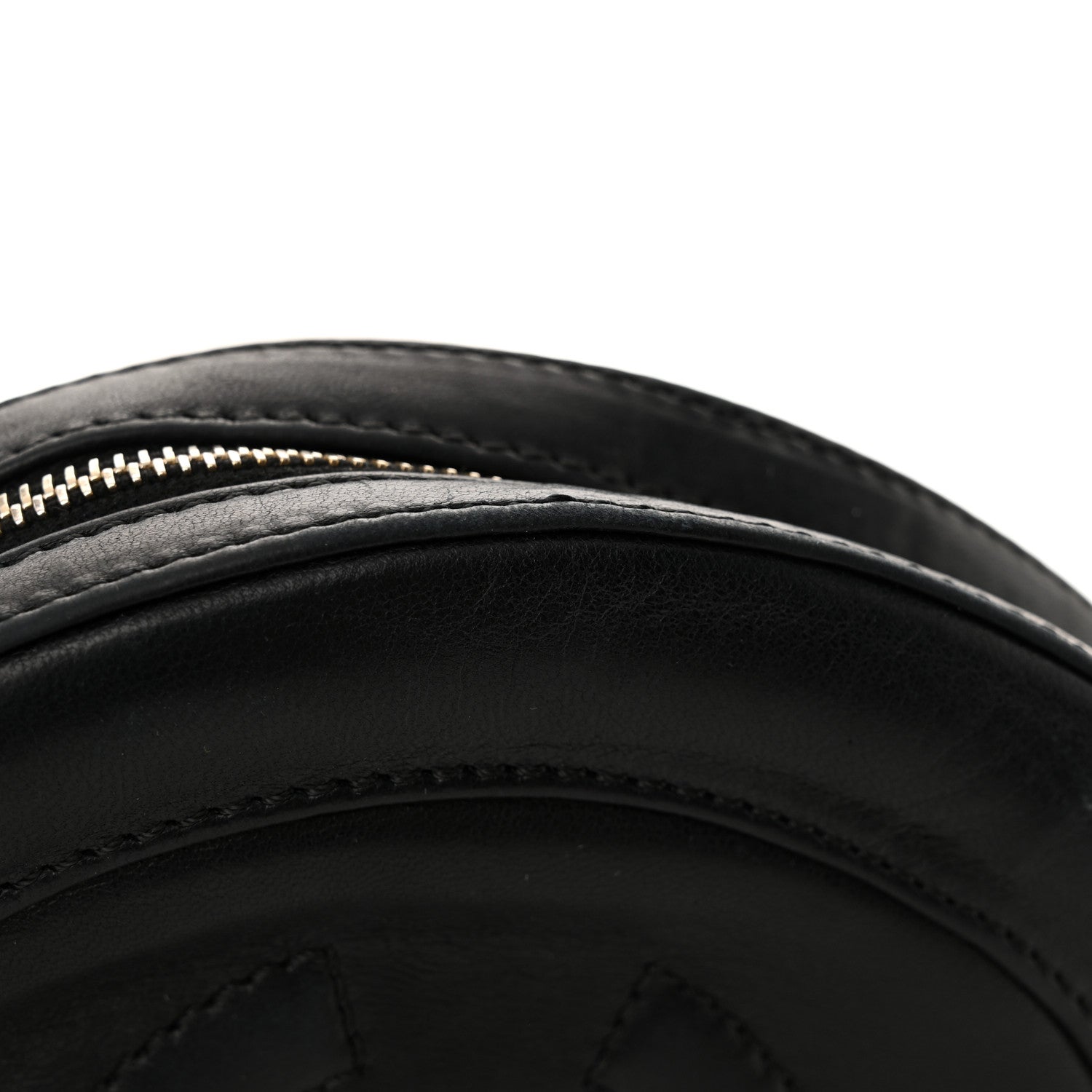 Chanel Lambskin Square Quilted Round Shoulder Bag Black 14 of 15