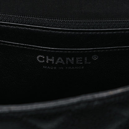 Chanel Caviar Quilted Jumbo Single Flap Black 6 of 13
