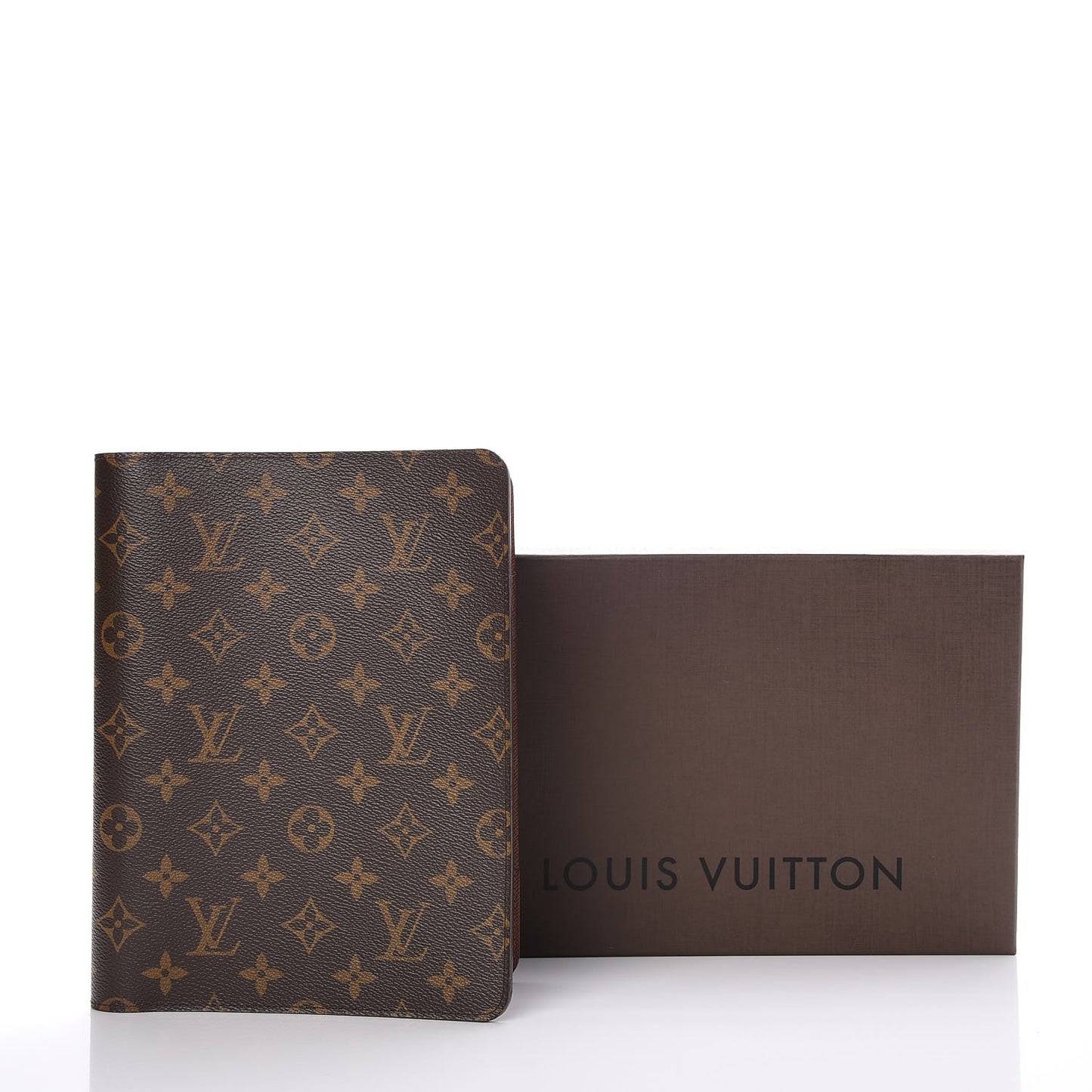 Monogram Desk Agenda Cover