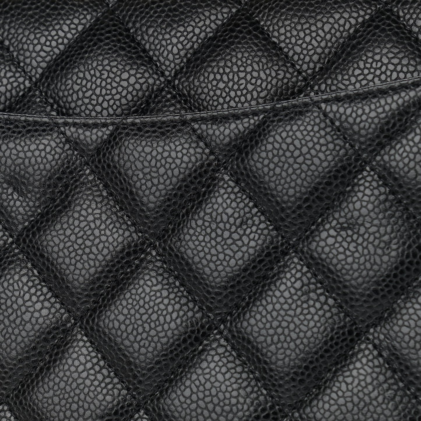 Caviar Quilted Maxi Double Flap Black