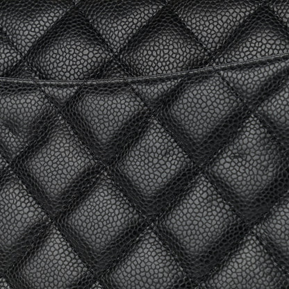 Chanel Caviar Quilted Maxi Double Flap Black 12 of 13