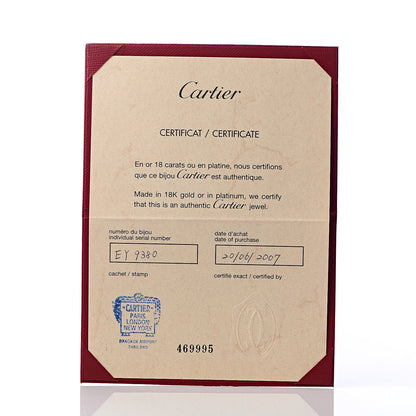 Cartier 18K Yellow Gold 5.5mm LOVE Ring 55 7.25 5 of 5