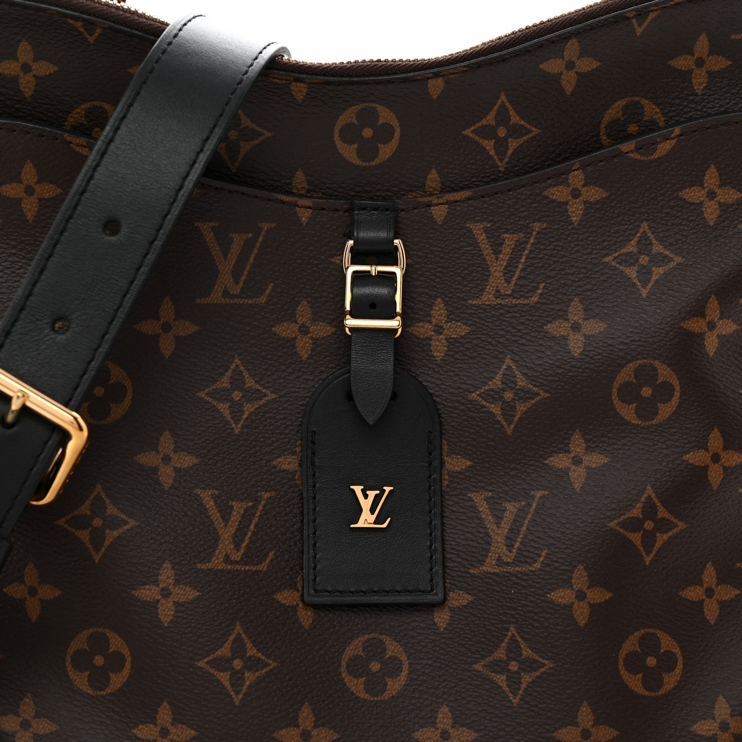 Louis Vuitton Monogram Odeon MM Black 7 of 9