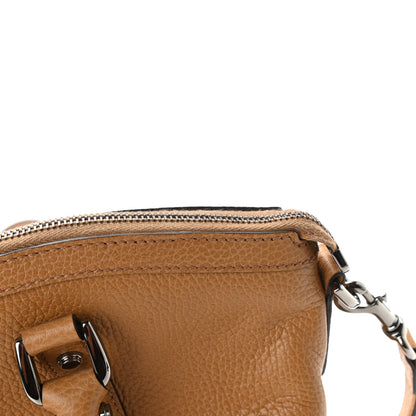 Gucci Pebbled Calfskin Medium GG Convertible Dome Satchel Beige 11 of 12