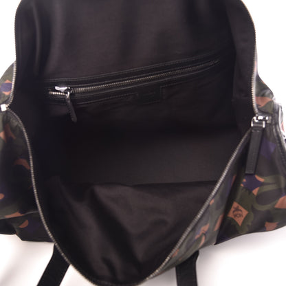 MCM Nylon Camo Dieter Weekender Loden Green 5 of 9