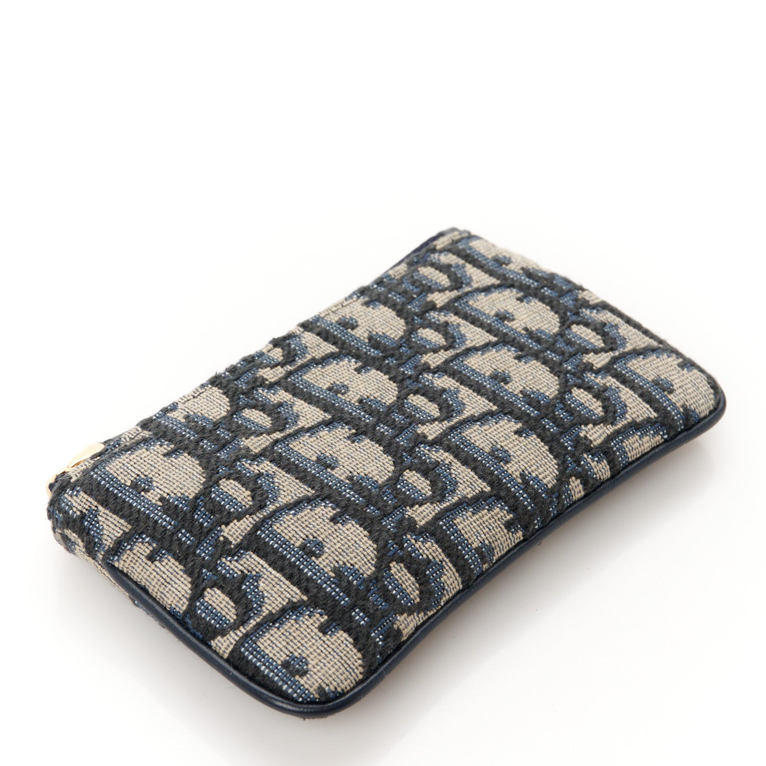 Christian Dior Oblique Key Case Blue 4 of 7