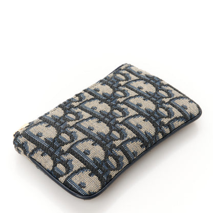Christian Dior Oblique Key Case Blue 4 of 7