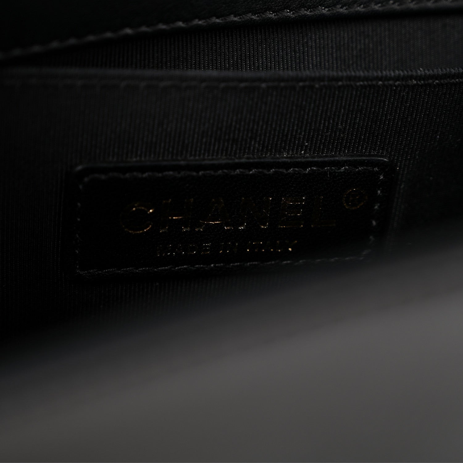 Chanel Lambskin Quilted Medium Boy Flap Black 6 of 13