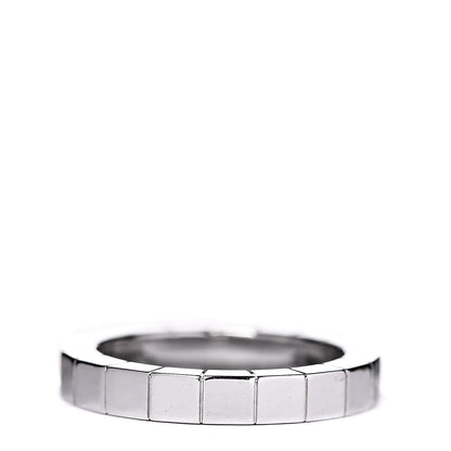 Cartier 18K White Gold Lanieres Ring 48 4.5 3 of 4