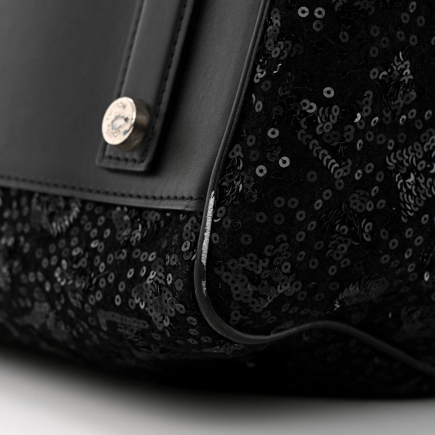 Louis Vuitton Sequin Monogram Sunshine Express Speedy Black 12 of 15