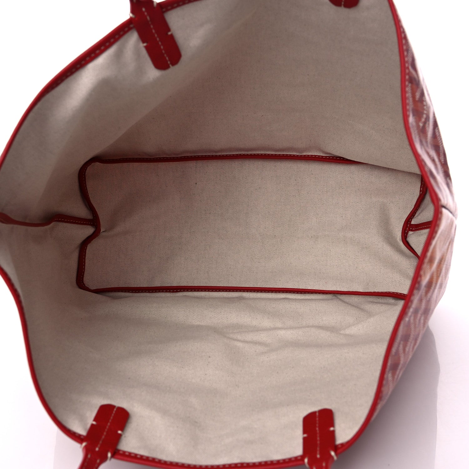Goyard Goyardine Saint Louis PM Red 6 of 9