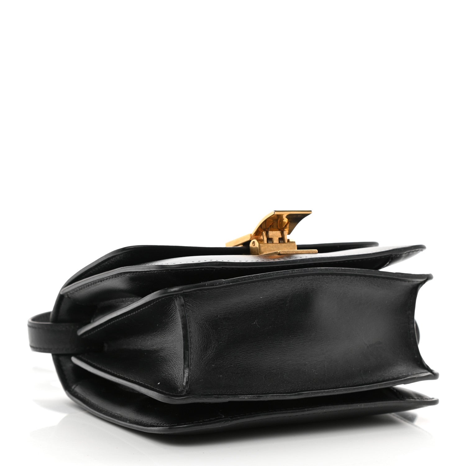 Celine Box Calfskin Small Classic Box Flap Bag Black 4 of 11