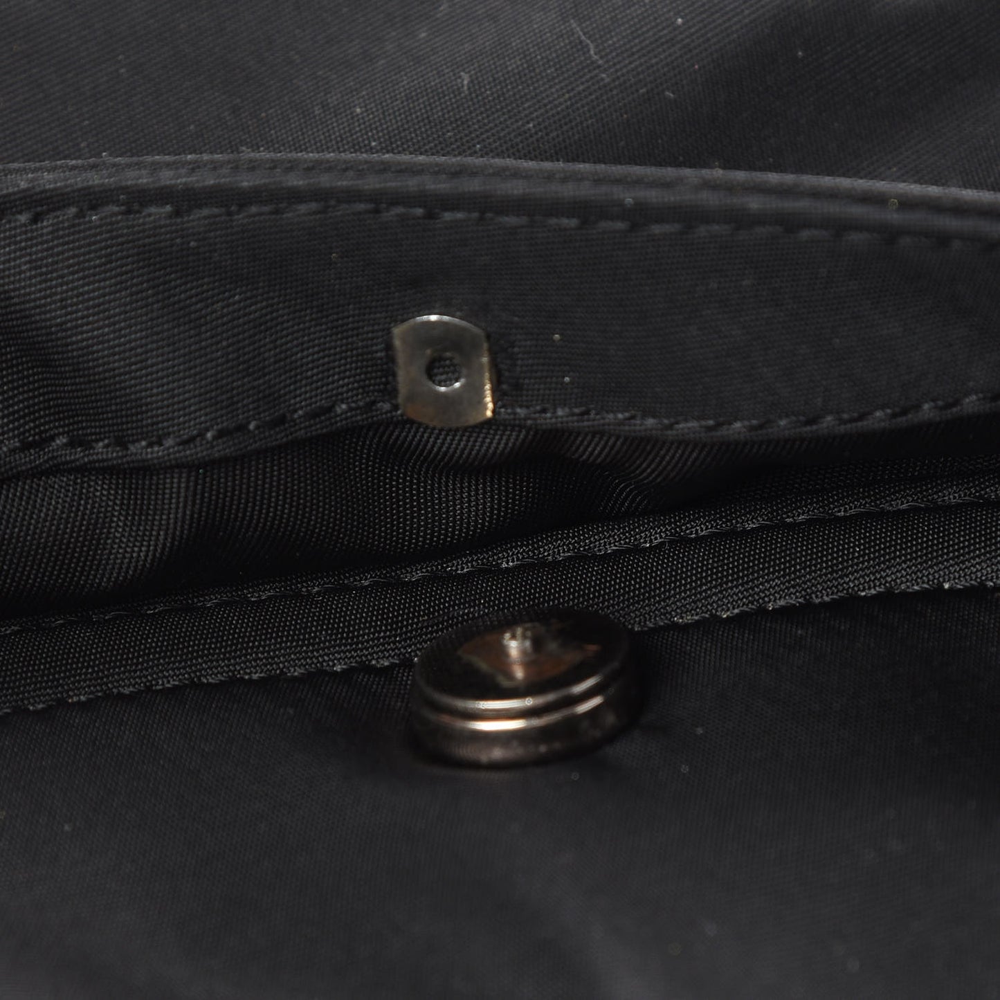 Nylon Saddle Bag Black