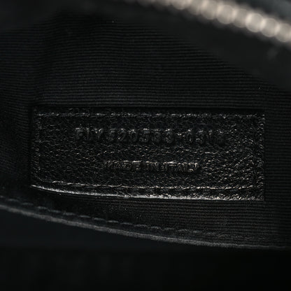 Saint Laurent Lambskin Monogram Small Lou Camera Bag Black 7 of 10
