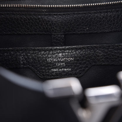 Louis Vuitton Taurillon Watersnake Capucines PM Black 6 of 8