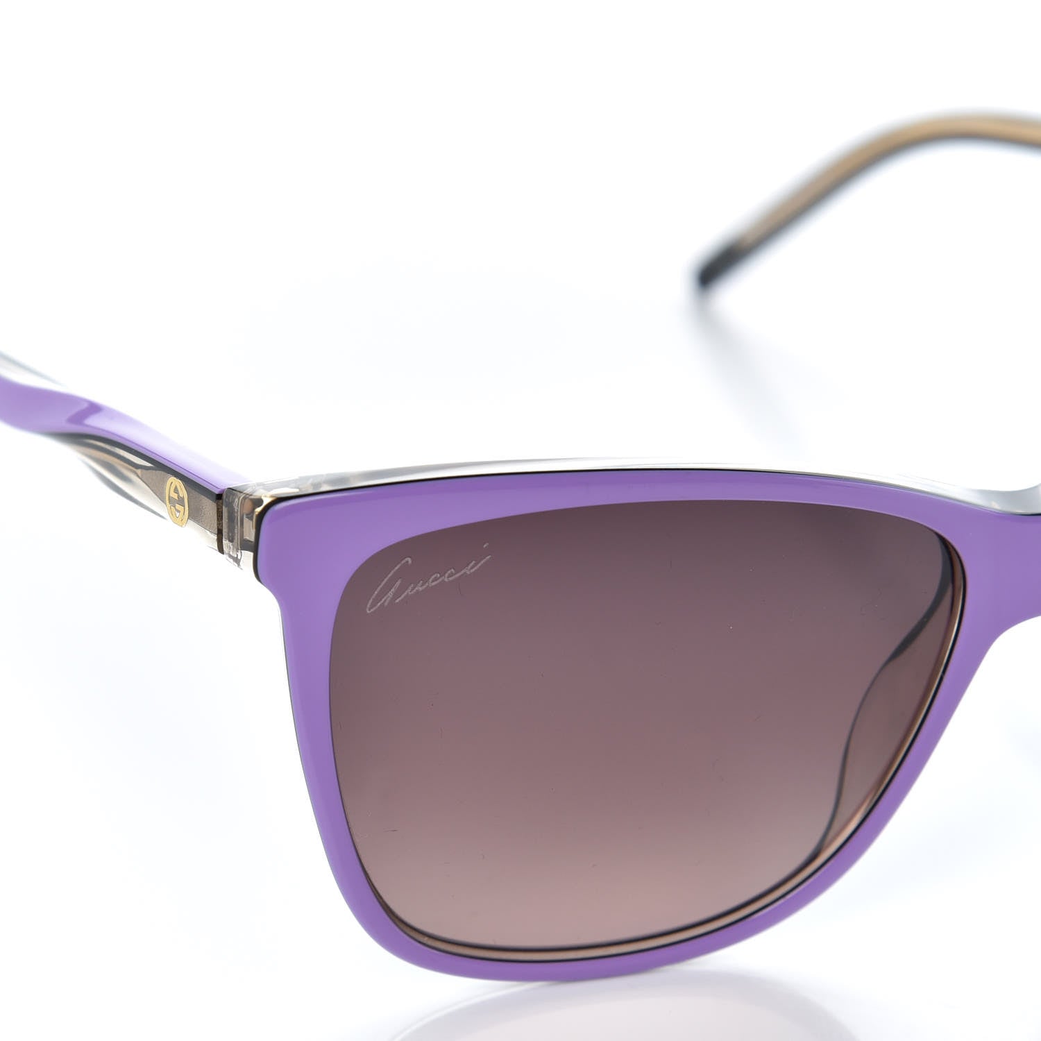 Gucci Acetate Sunglasses GG 3640/S Lilac 9 of 9