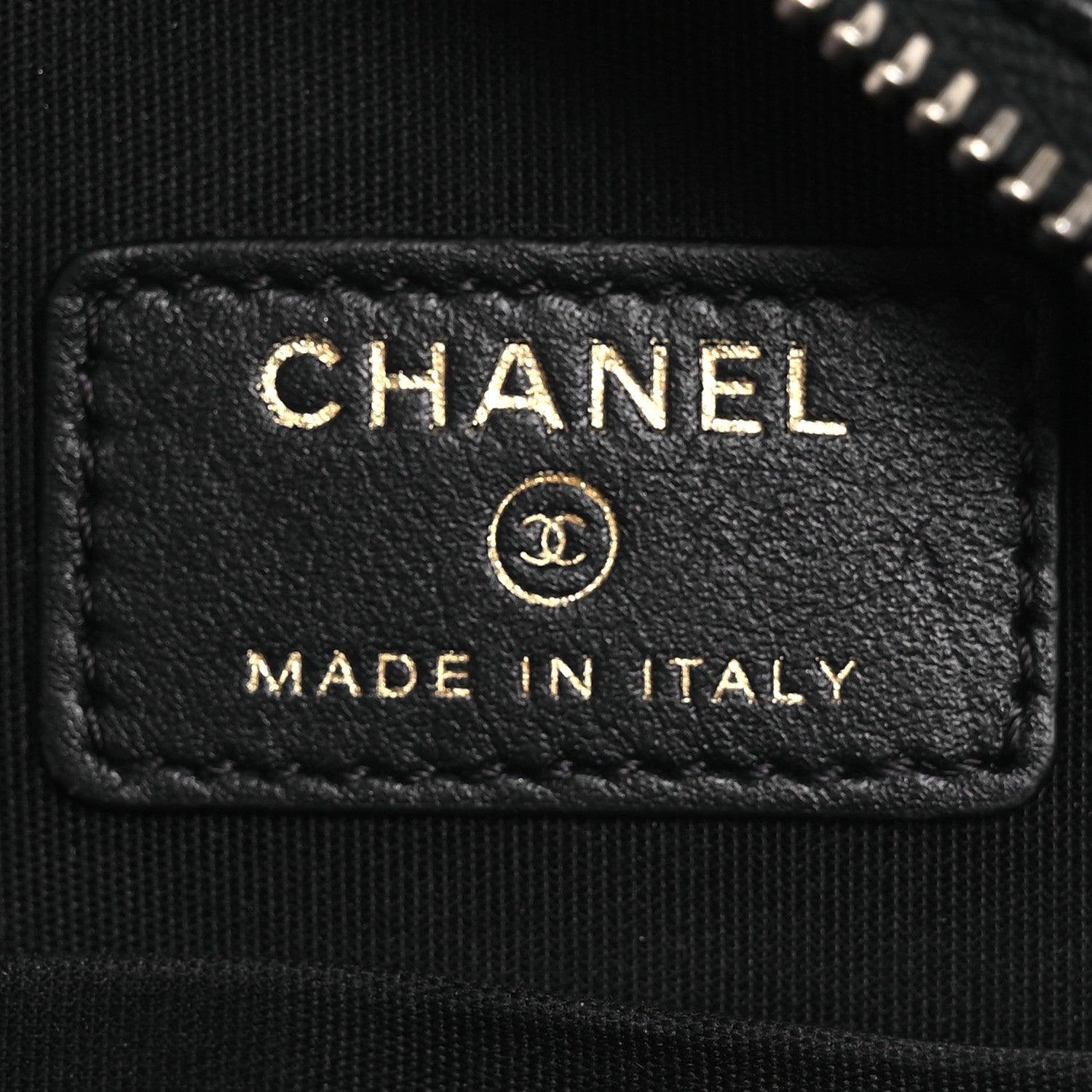 Chanel Caviar Quilted Round Filigree Crossbody Black 6 of 10