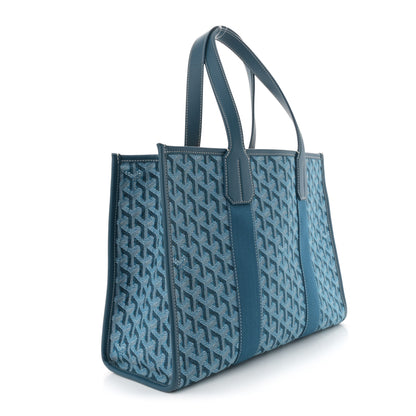 Goyard Goyardine Villette PM Tote Ocean Blue 3 of 12