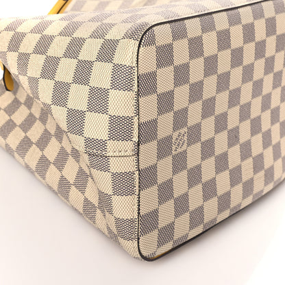 Louis Vuitton Damier Azur Neonoe MM Pineapple 8 of 13