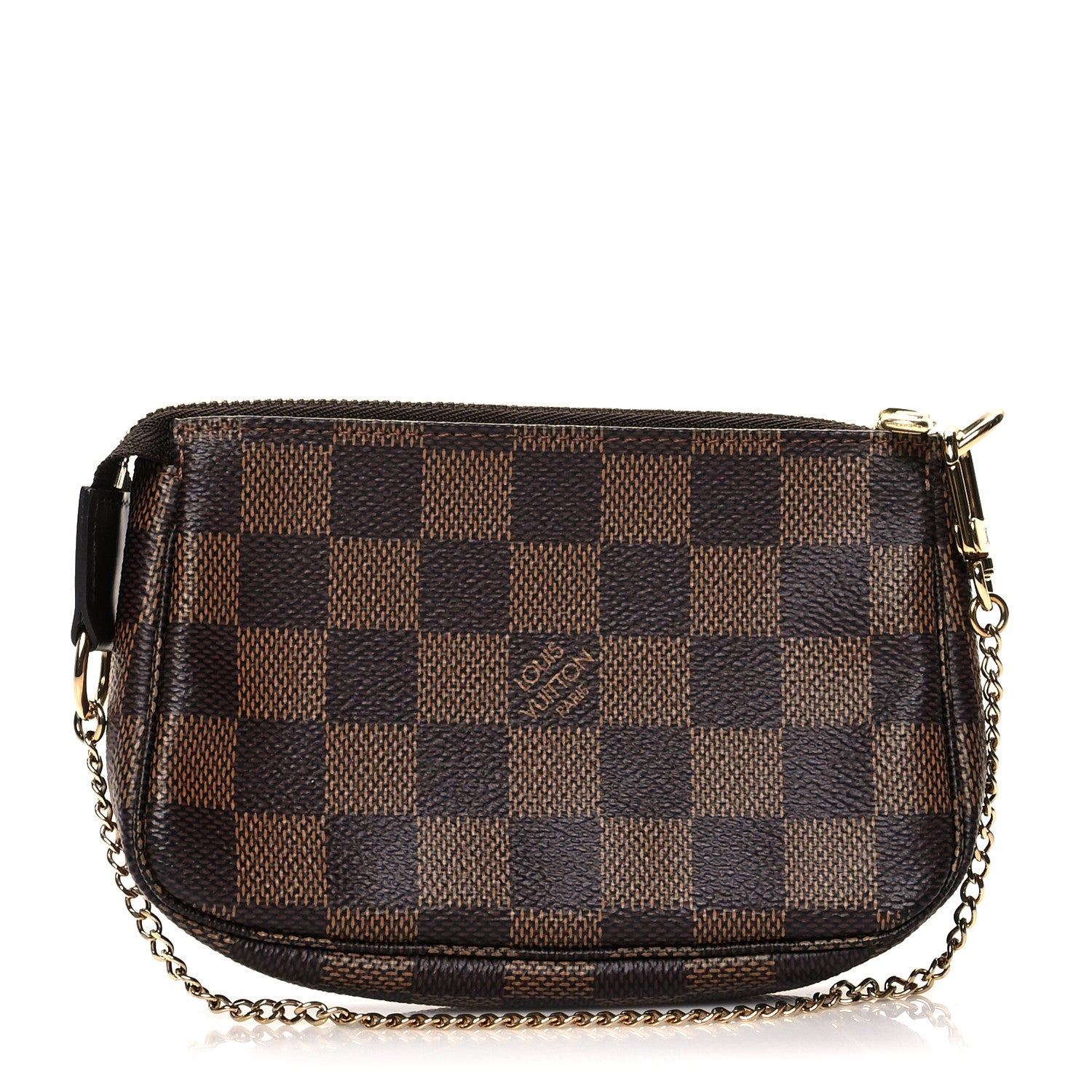 Louis Vuitton Damier Ebene Mini Pochette Accessories 1 of 11