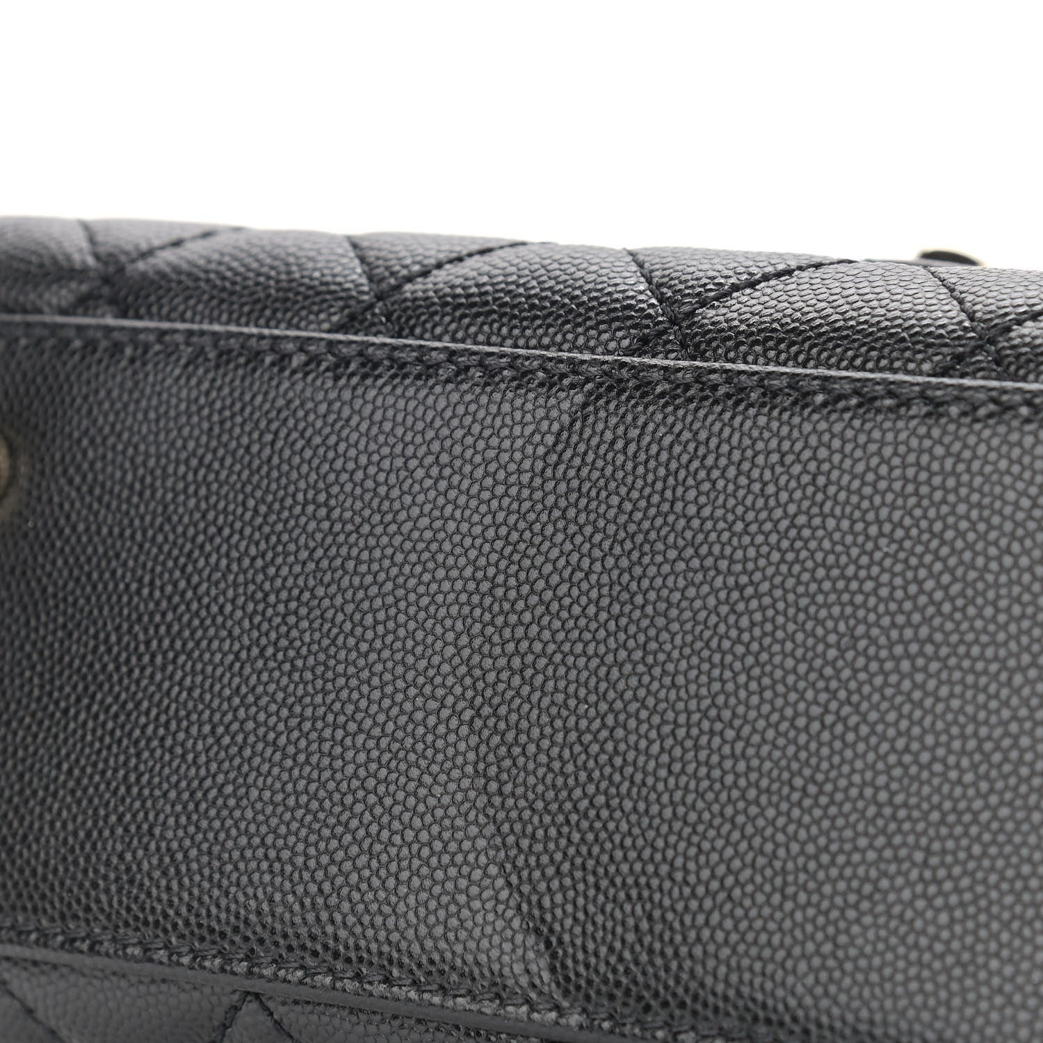 Chanel Caviar Quilted Extra Mini Coco Handle Flap Black 11 of 12