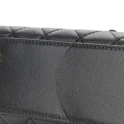 Chanel Caviar Quilted Extra Mini Coco Handle Flap Black 11 of 12