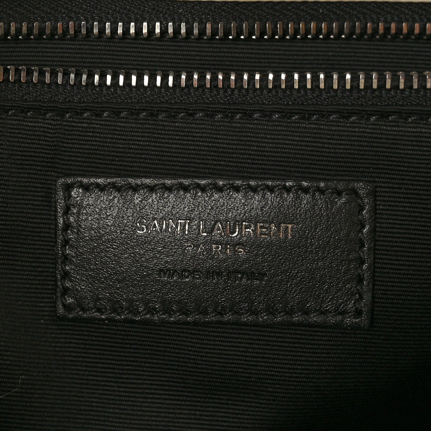 Saint Laurent Crinkled Calfskin Matelasse Monogram Medium Niki Chain Satchel Blanc Vintage 6 of 9