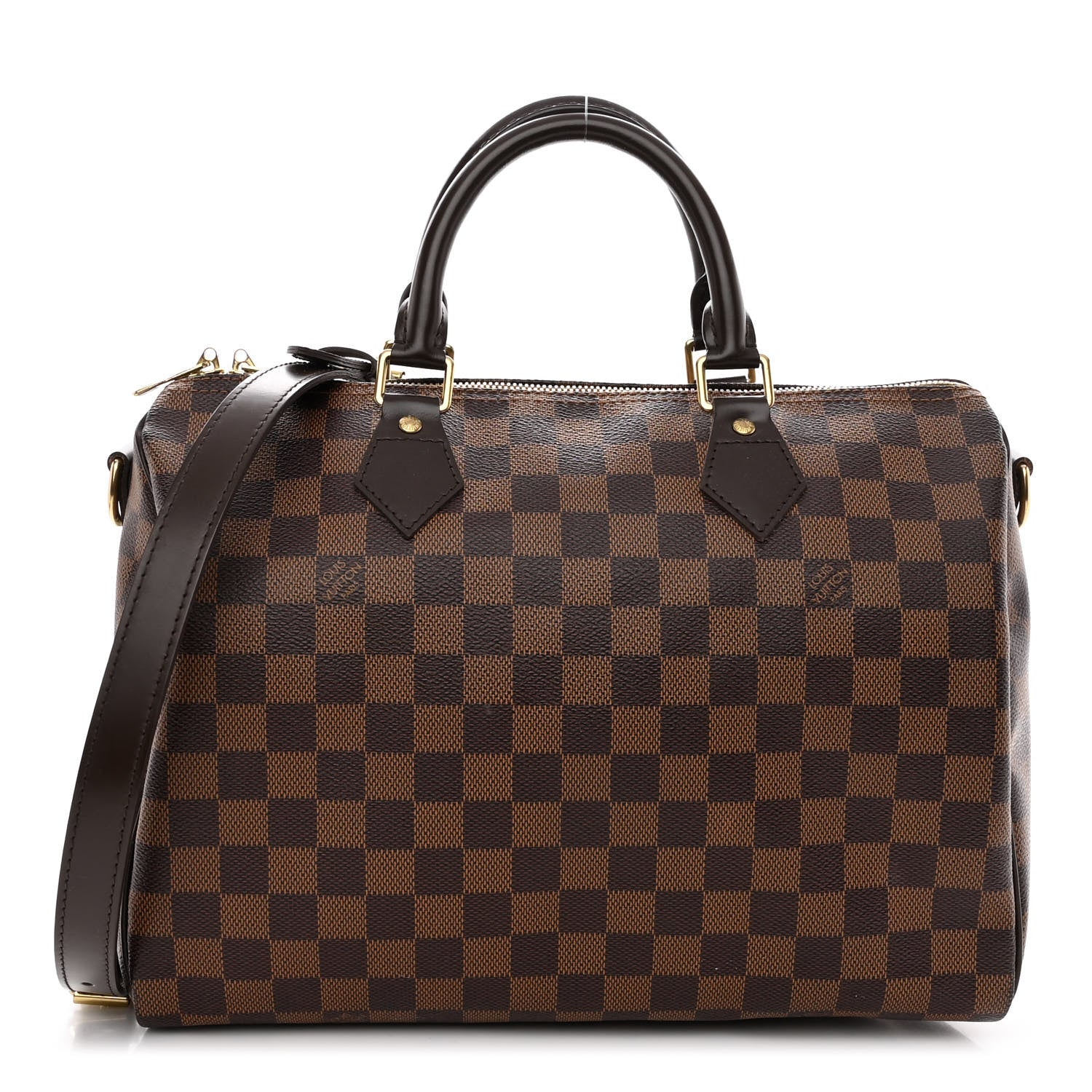 Louis Vuitton Damier Ebene Speedy Bandouliere 30 1 of 11