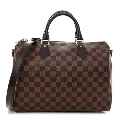 Louis Vuitton Damier Ebene Speedy Bandouliere 30 1 of 11