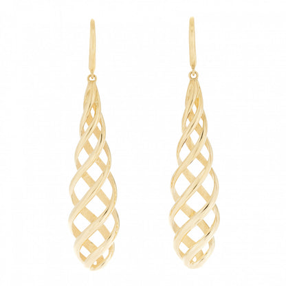 Tiffany 18K Yellow Gold Paloma's Venezia Luce Drop Earrings 1 of 5