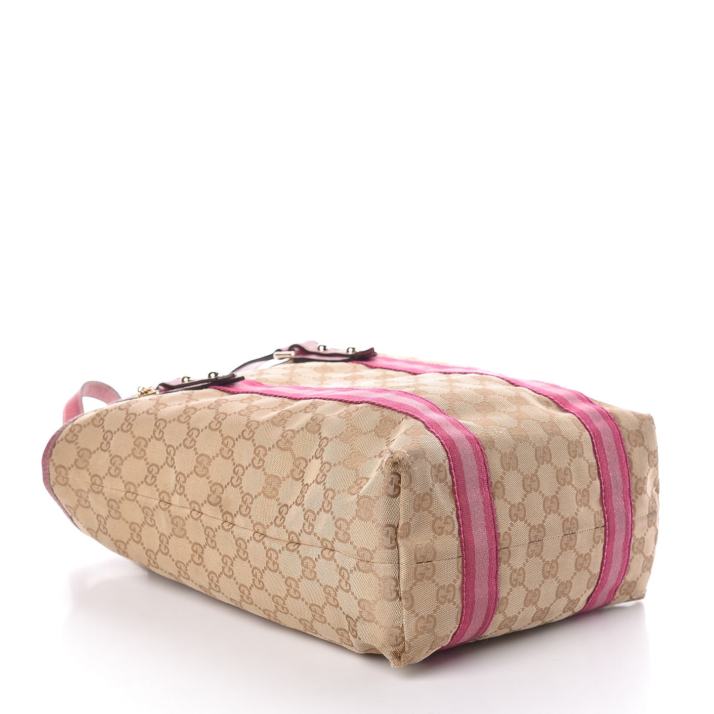 GG Monogram Jolicoeur Vertical Shopping Tote Pink