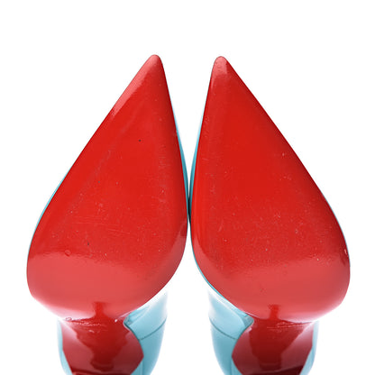 Christian Louboutin Patent So Kate 120 Pumps 37 Pacific 8 of 15