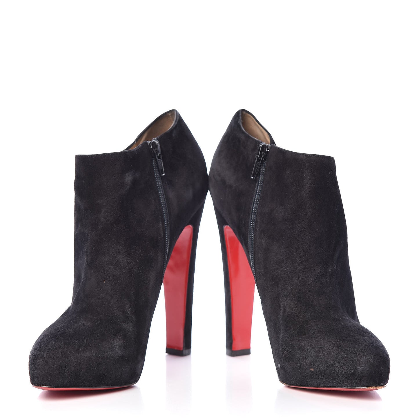Suede Vicky 140 Ankle Booties 41 Black