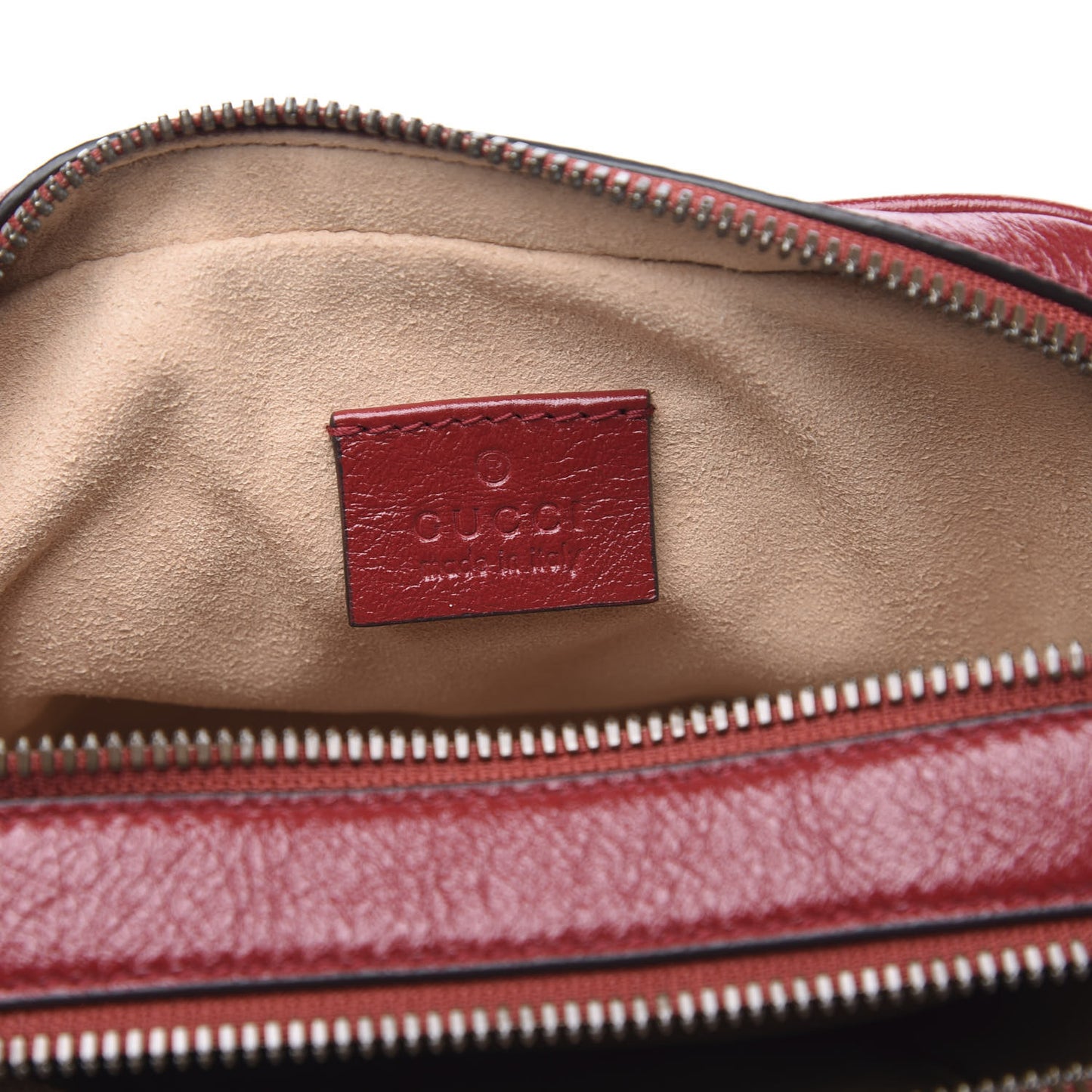 Azalea Calfskin Matelasse Diagonal Tall GG Marmont Crossbody Bag Romantic Cerise