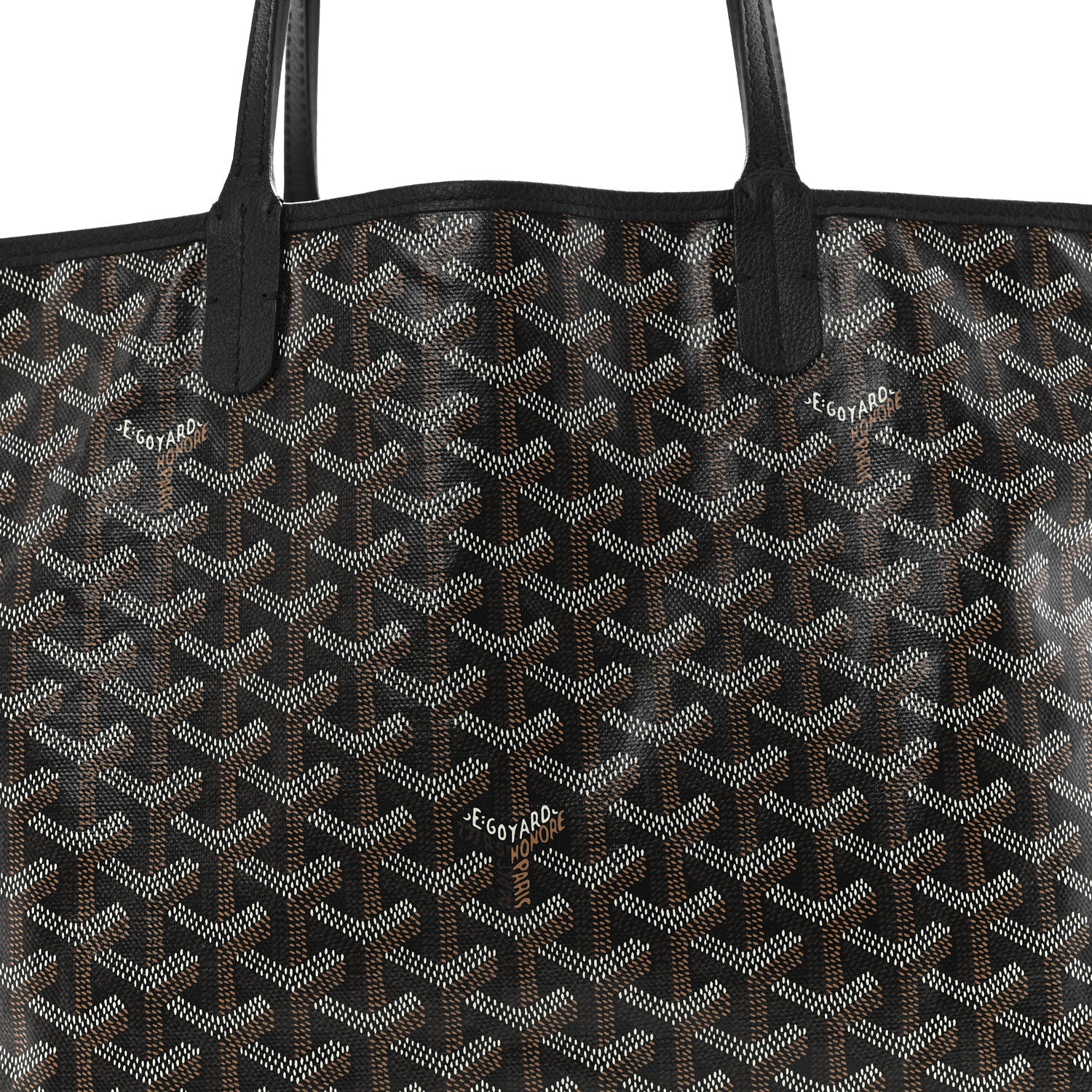 Goyard Goyardine Saint Louis PM Black 7 of 11