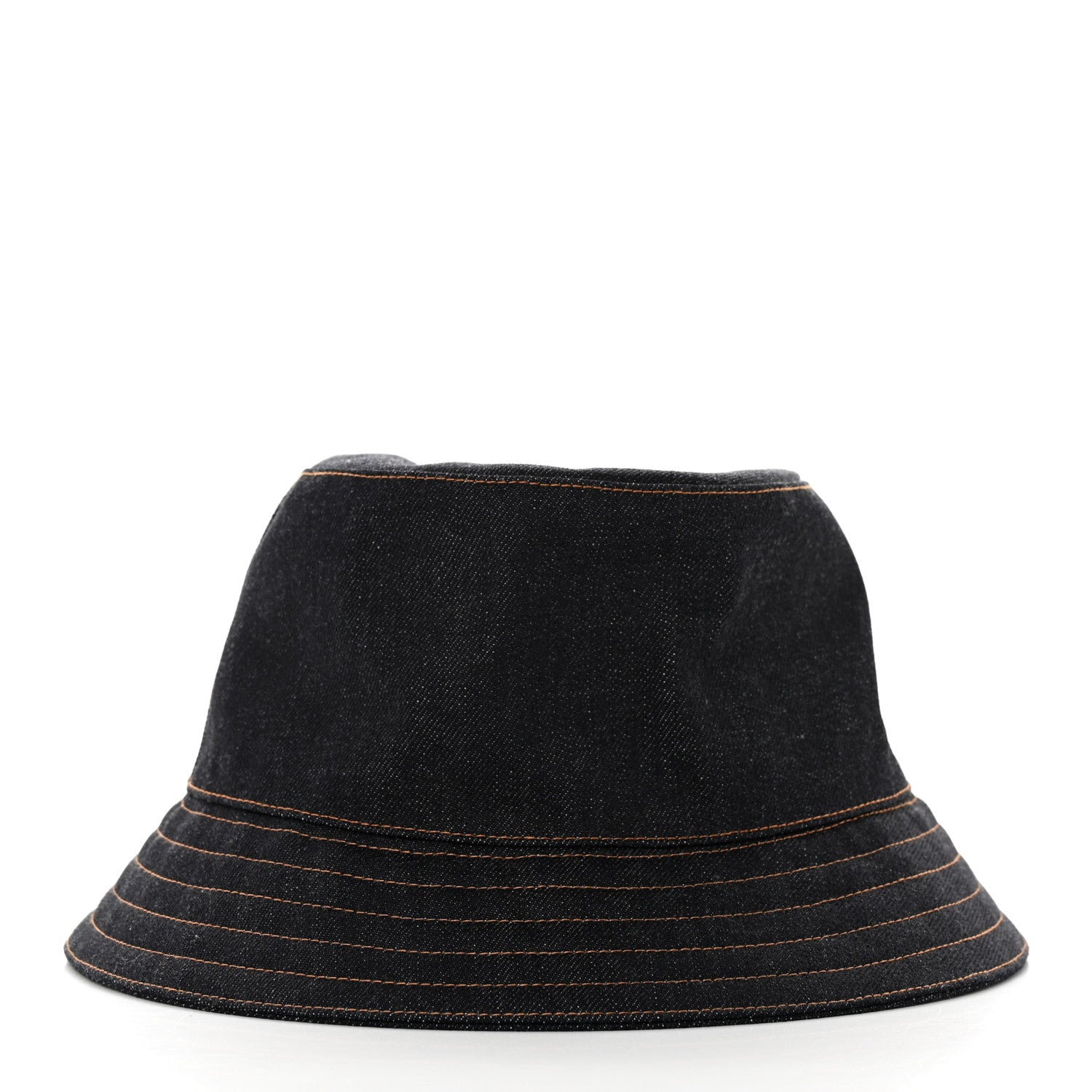 Hermes Denim Fred Bucket Hat 60 Indigo 3 of 10