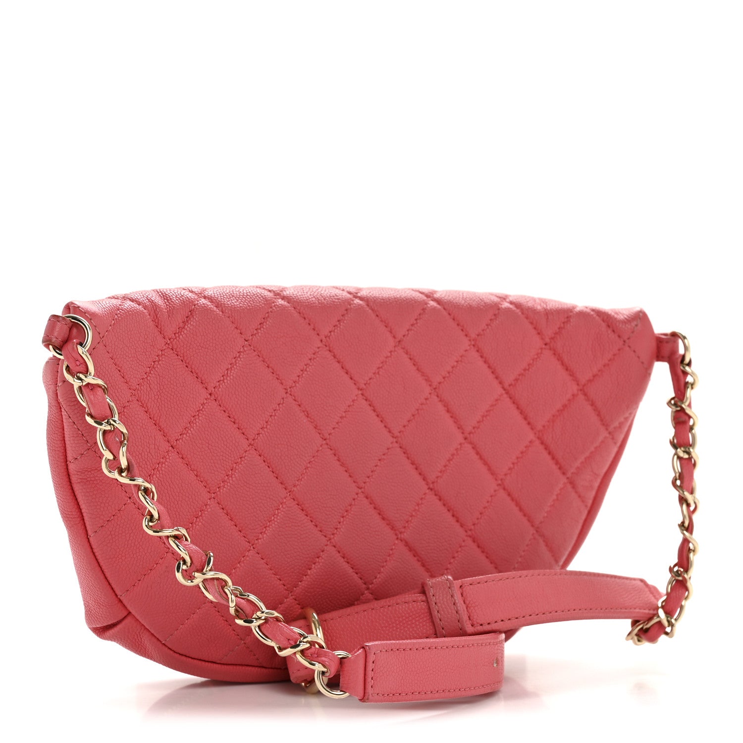 Chanel Caviar Quilted Business Affinity Waist Belt Bag Pink 3 of 14
