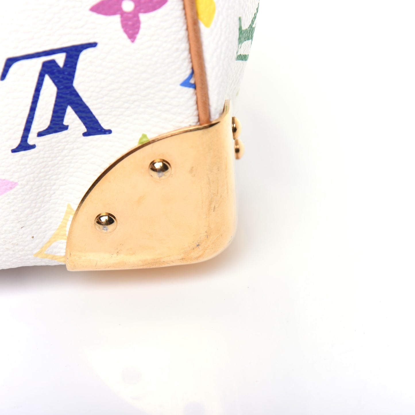Monogram Multicolor Speedy 30 White