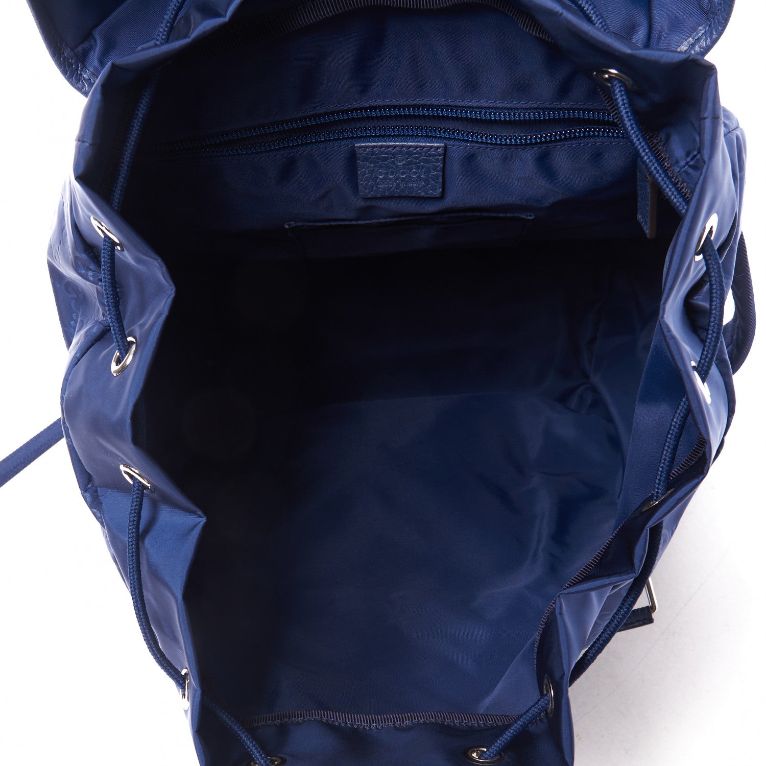 Gucci Nylon Monogram Medium Light Double Buckle Backpack Tide 7 of 8