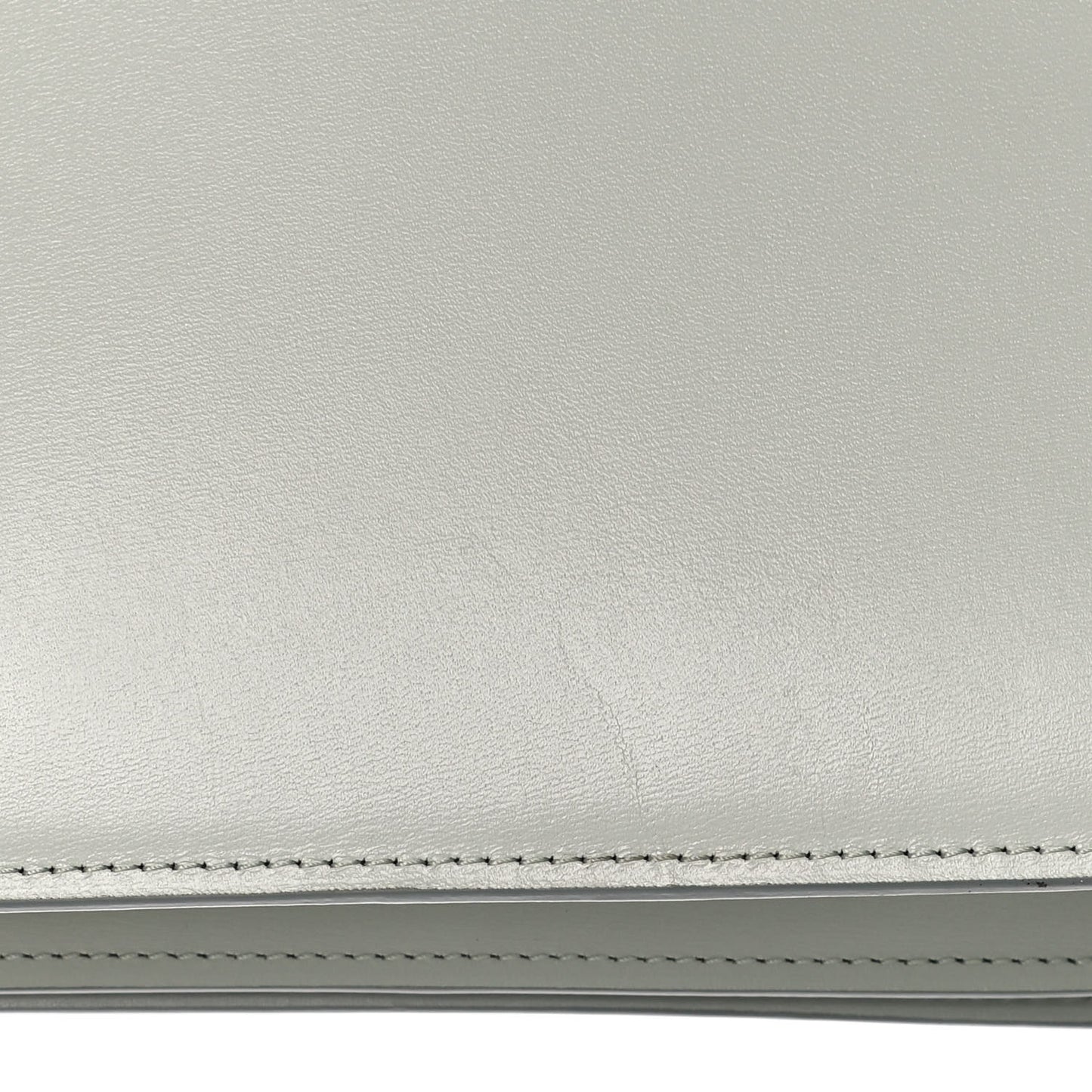 Box Calfskin Medium Classic Box Flap Bag Mint