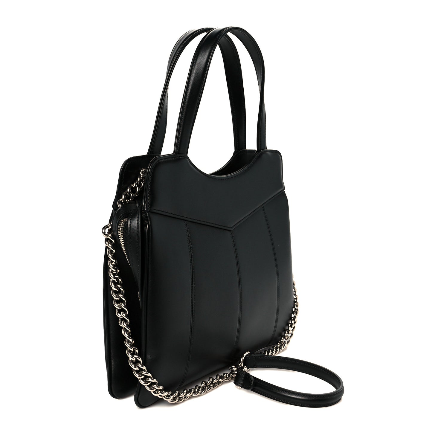 Calfskin Petite GG Small Tote Bag Black