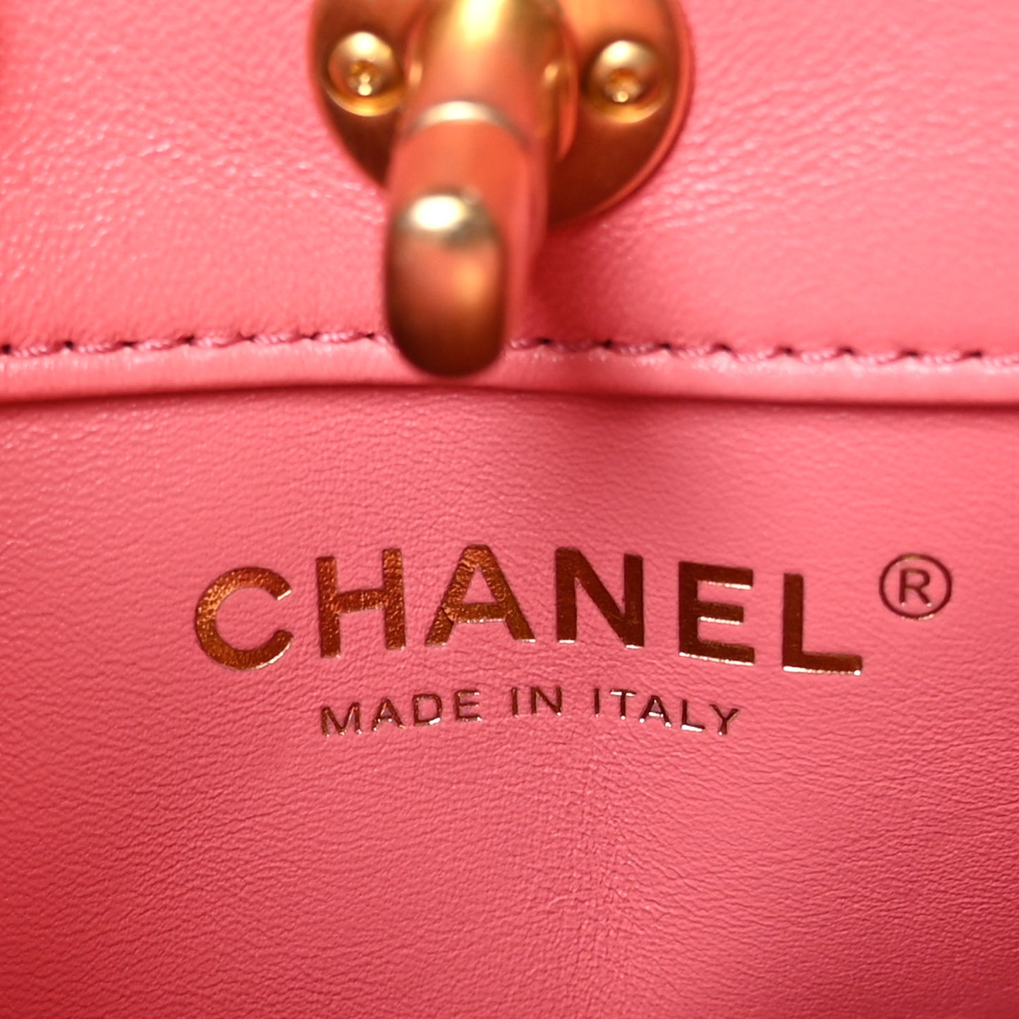 Lambskin Quilted Multi Chain Hobo Pink