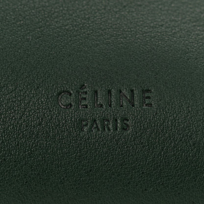 Celine Smooth Calfskin Medium Big Bag Dark Green 5 of 14