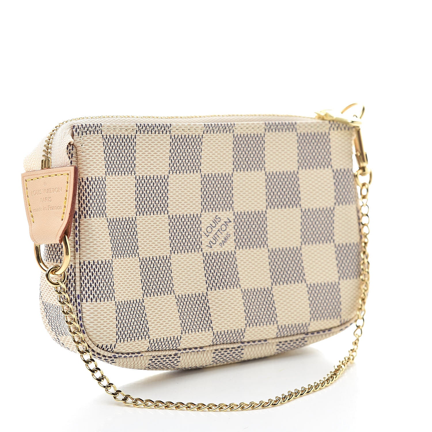 Louis Vuitton Damier Azur Mini Pochette Accessories 3 of 8